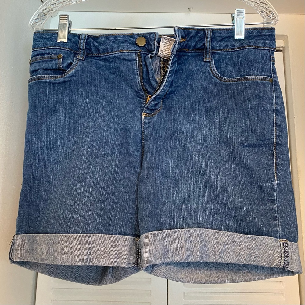 Croft & Barrow Classic Fit Denim Shorts 10P